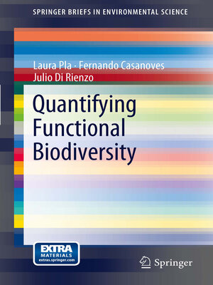 cover image of Quantifying Functional Biodiversity